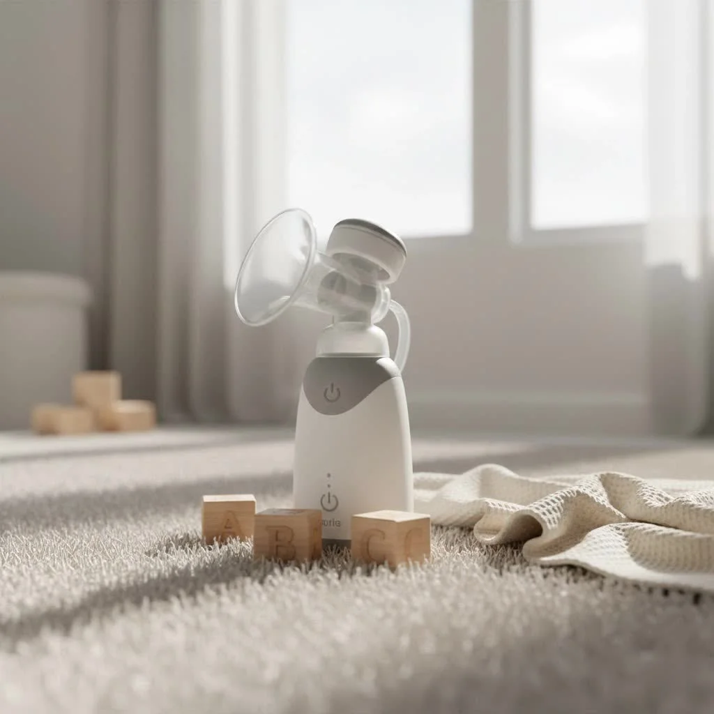 Medela Harmony manual breast pump with bottle and shield